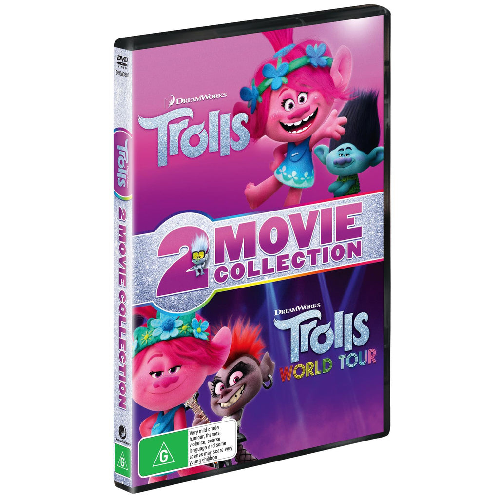 Trolls/ Trolls: World Tour 2-Movie Collection | JB Hi-Fi