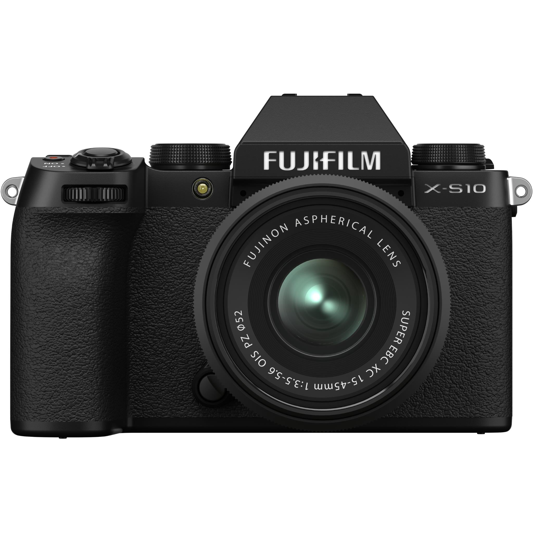 fujifilm x-s10 mirrorless camera with xc15-45mm lens kit