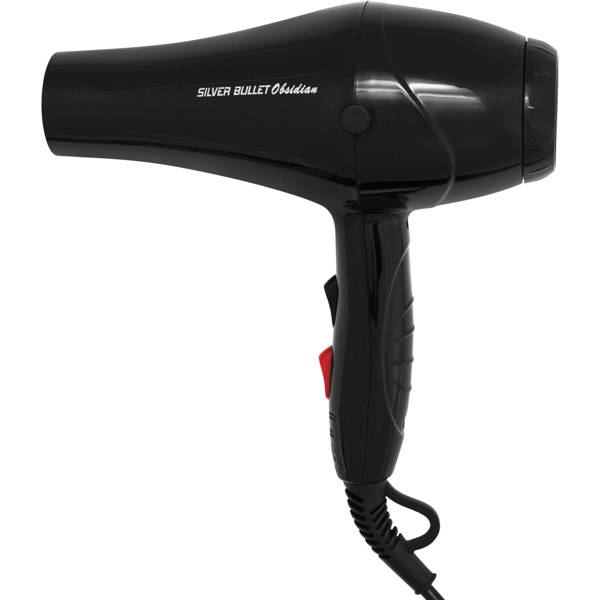 silver bullet 2000w obsidian hair dryer (black)