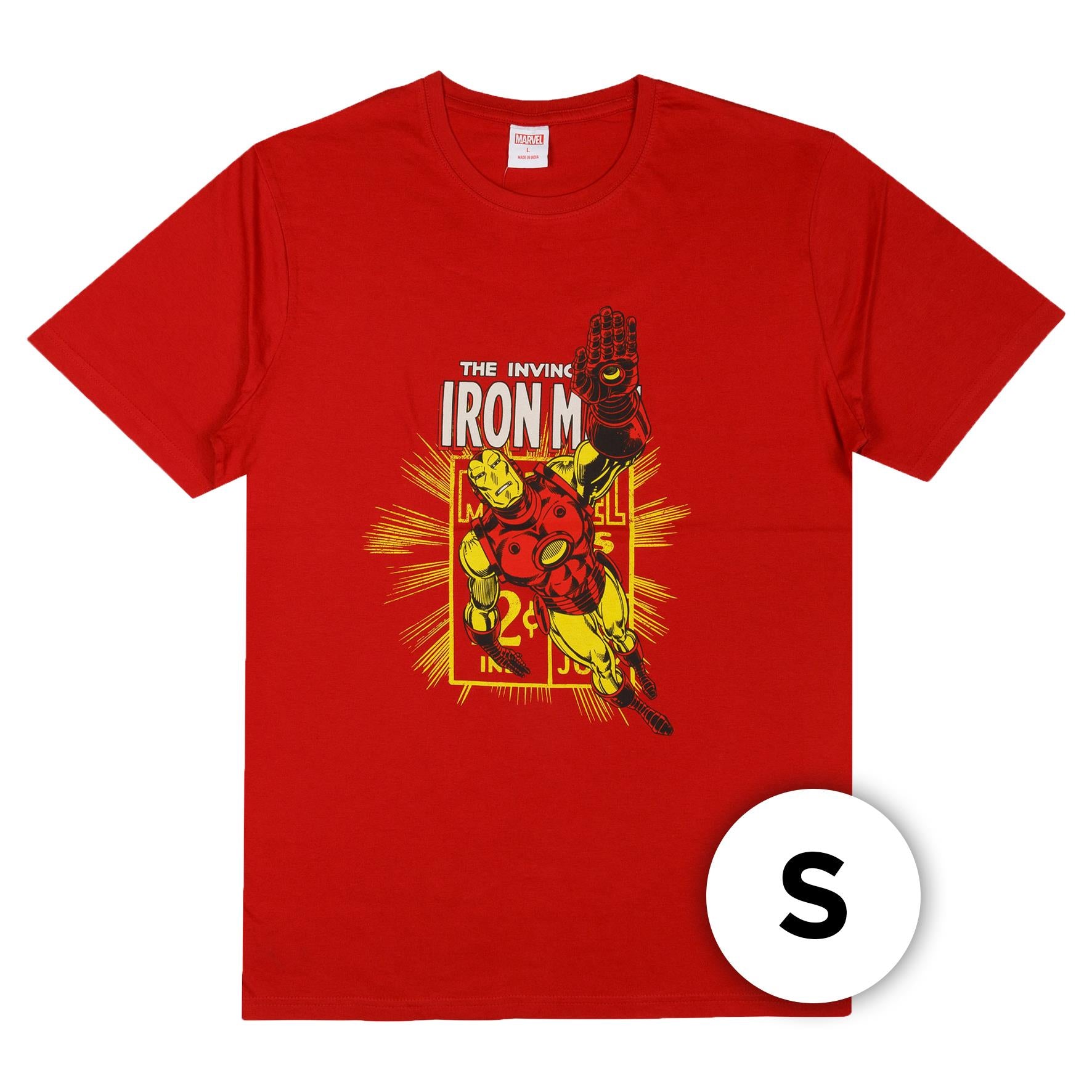 marvel - the invincible iron man t-shirt