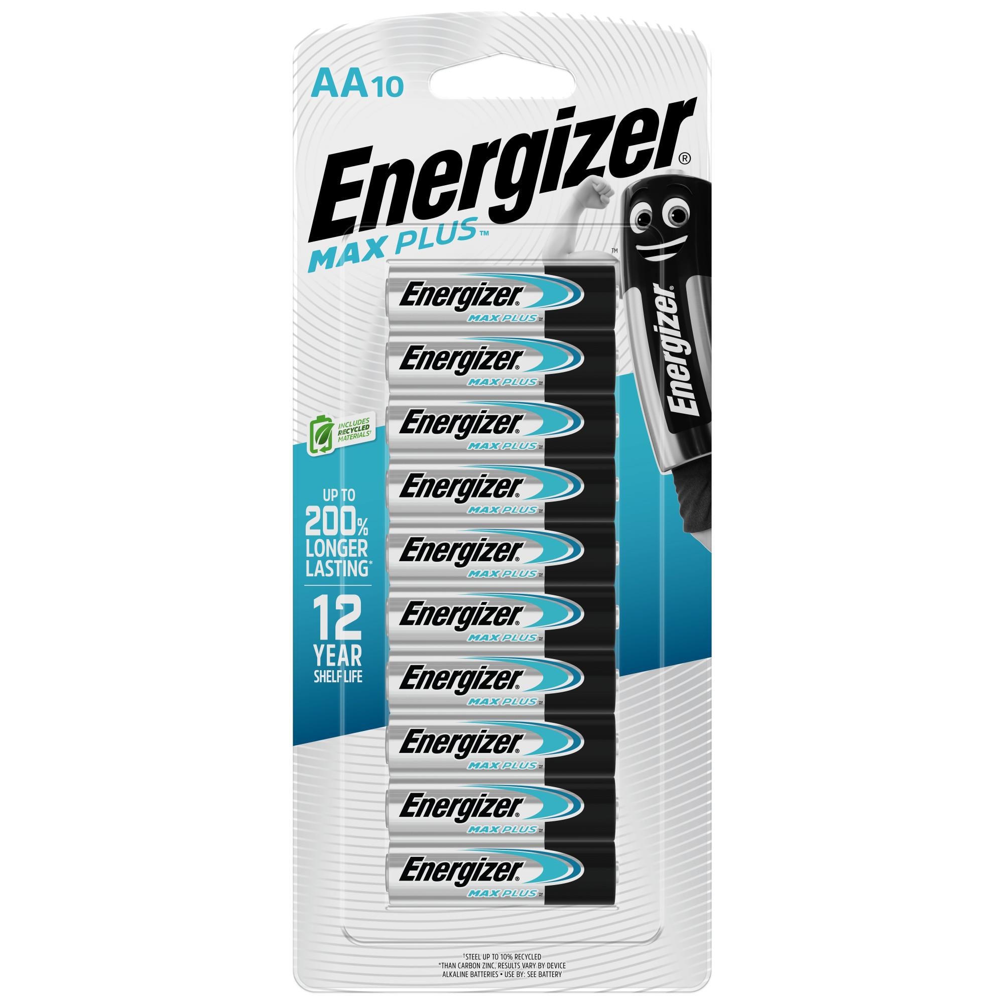 energizer max plus aa batteries (10pk)