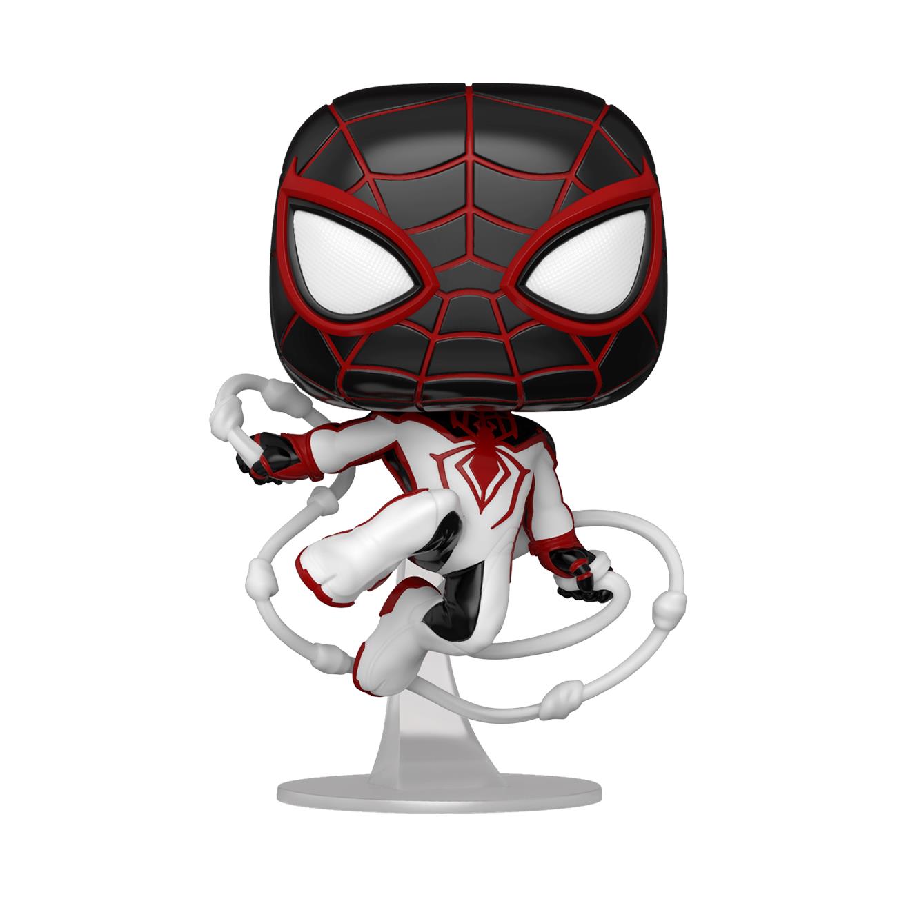 spider-man: miles morales - spider-man track suit pop! vinyl