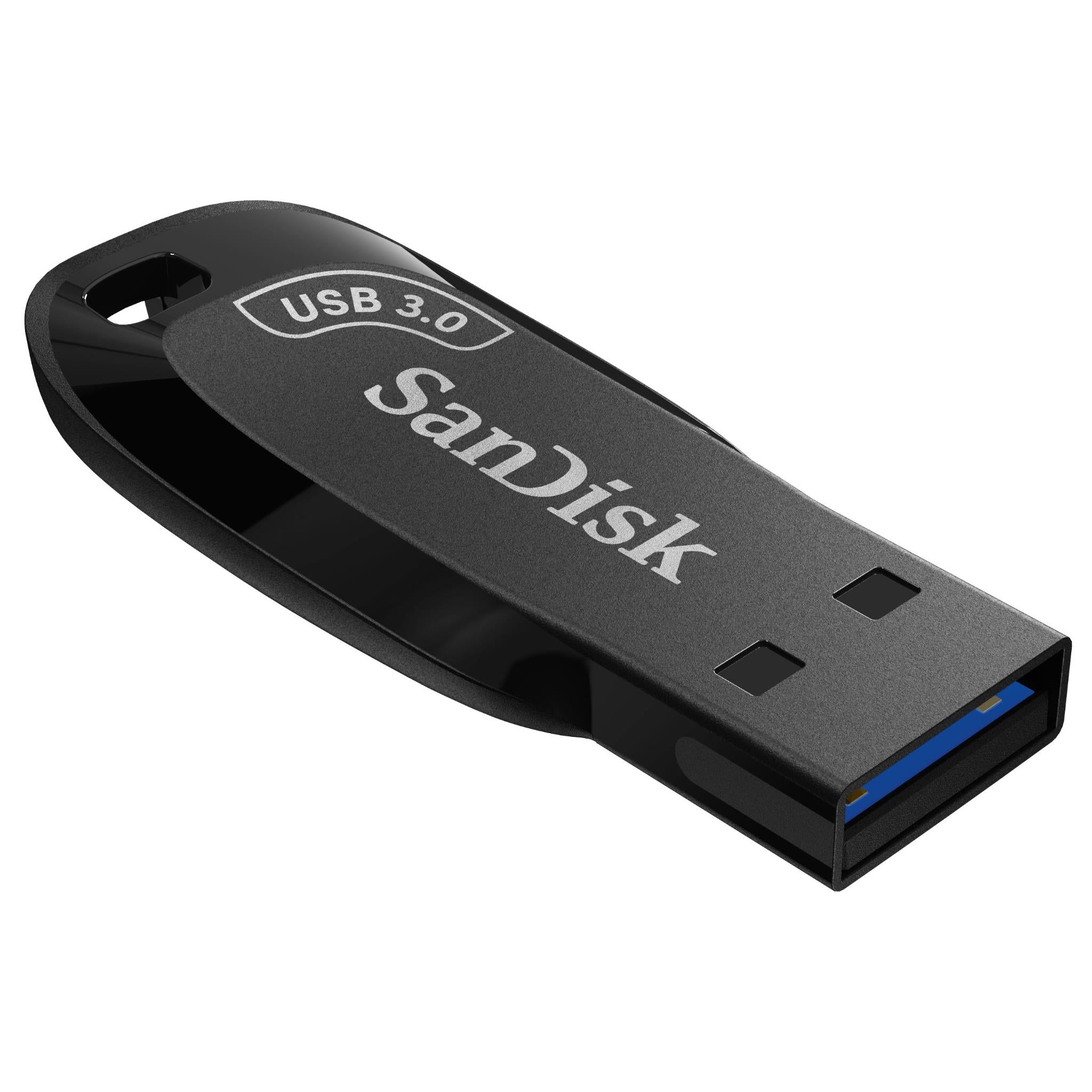sandisk ultra shift usb 3.0 flash drive (128gb)