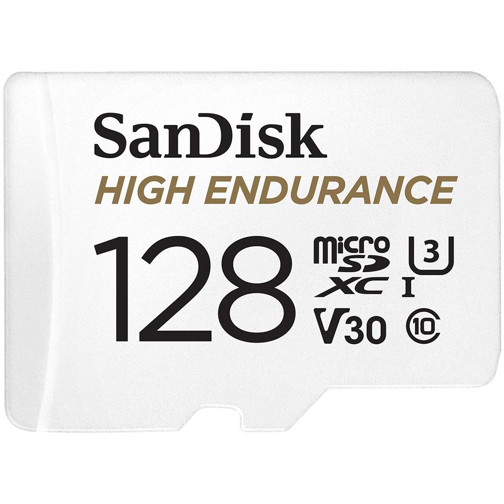 sandisk high endurance microsdxc 128gb memory card