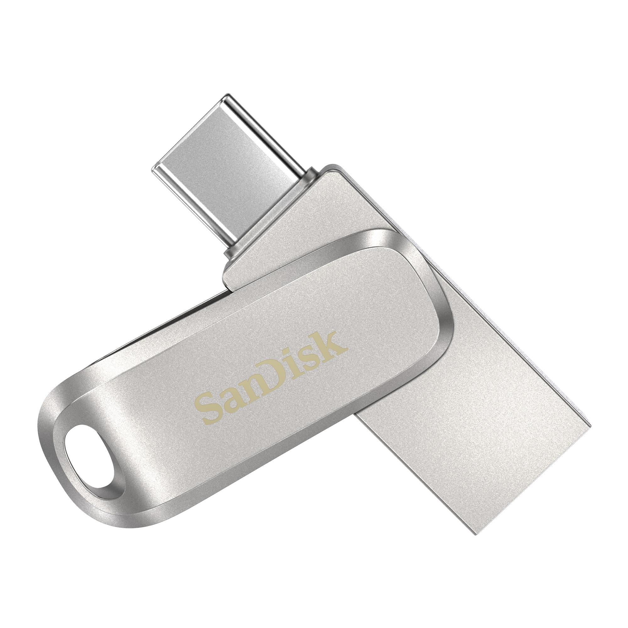 sandisk ultra dual drive luxe usb type-c flash drive (32gb)