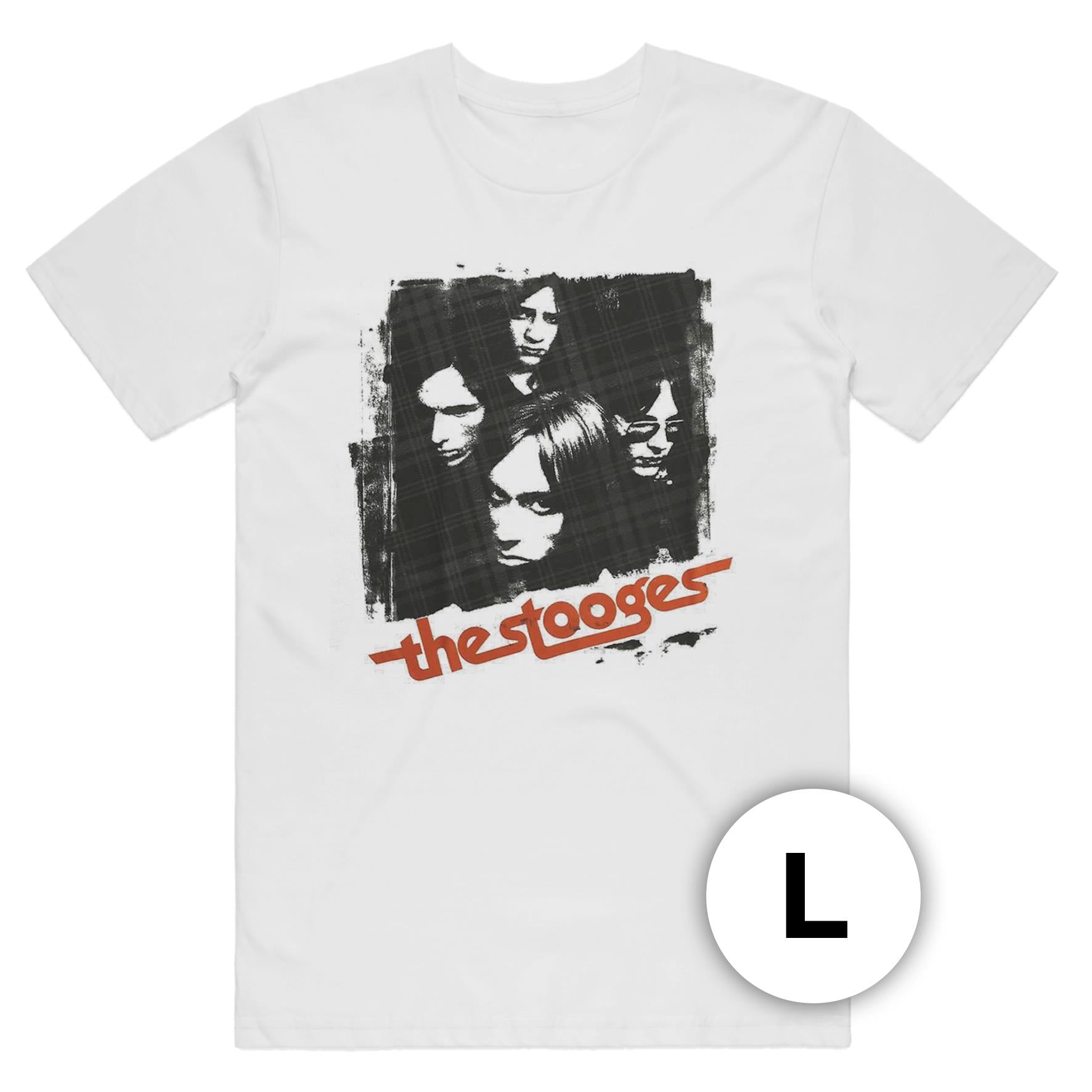 the stooges - group shot t-shirt (large)