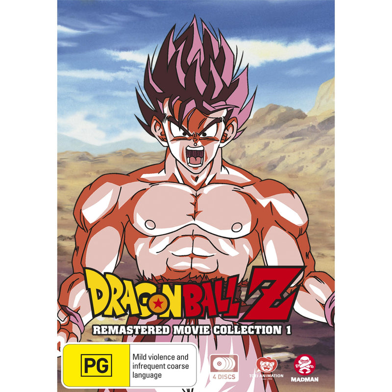 Dragon Ball Z: Remastered Movie Collection 1 (Uncut) | JB Hi-Fi