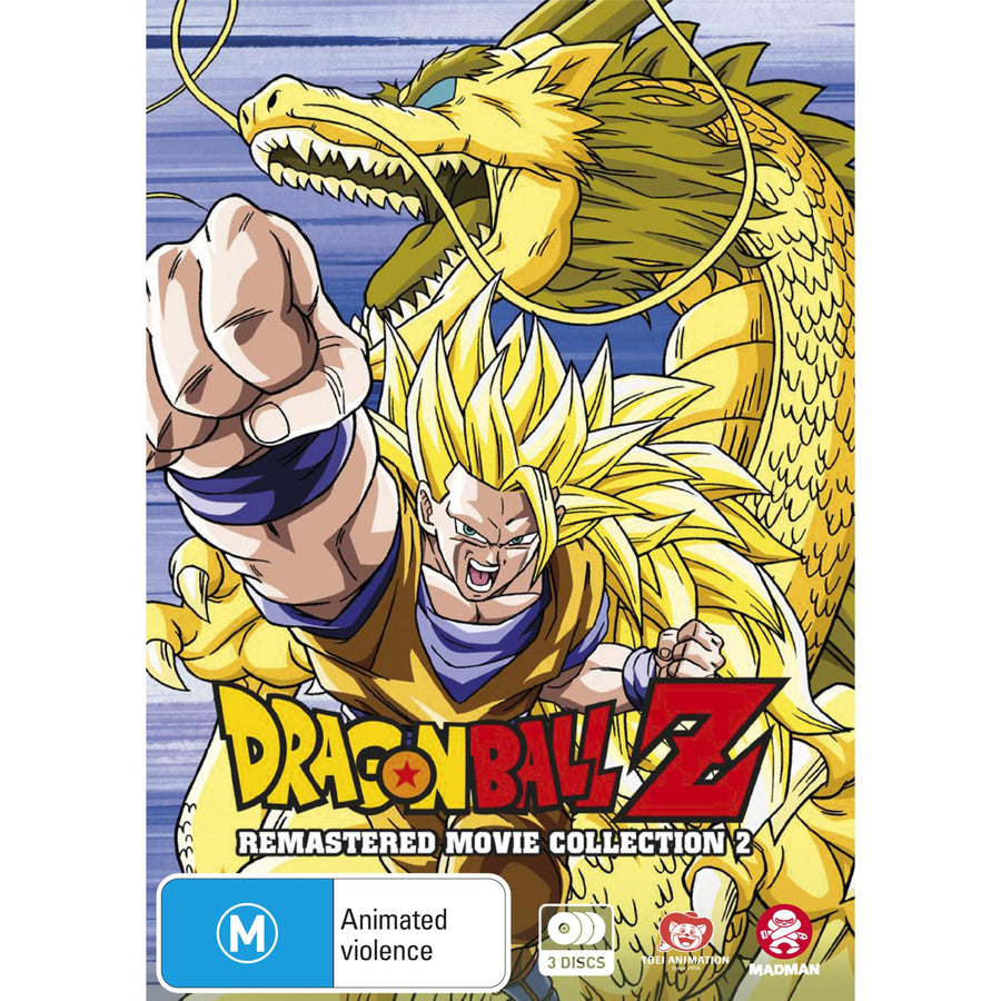 Dragon Ball Z: Remastered Movie Collection 2 (Uncut) | JB Hi-Fi