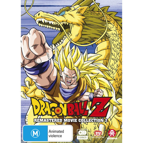 Dragon Ball Z Remastered Movie Collection 2 Uncut Jb Hi Fi
