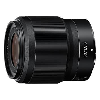 nikon nikkor z 50mm f/1.8 s mirrorless lens