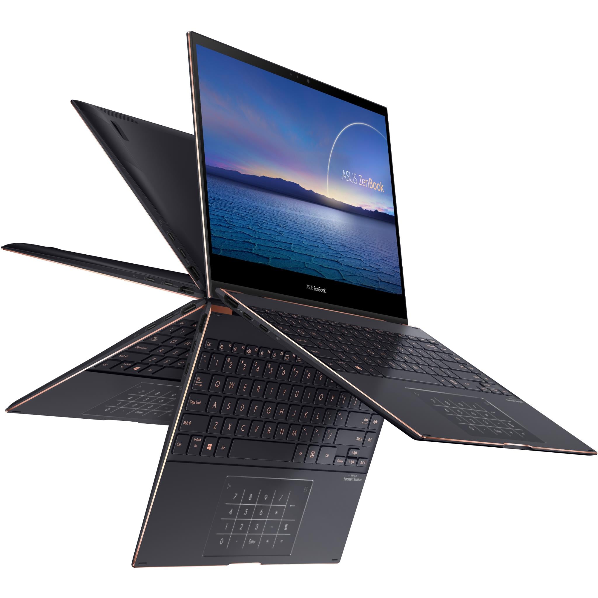 asus zenbook evo flip s 13.3" ultra hd 2-in-1 laptop (1tb) [intel i7]