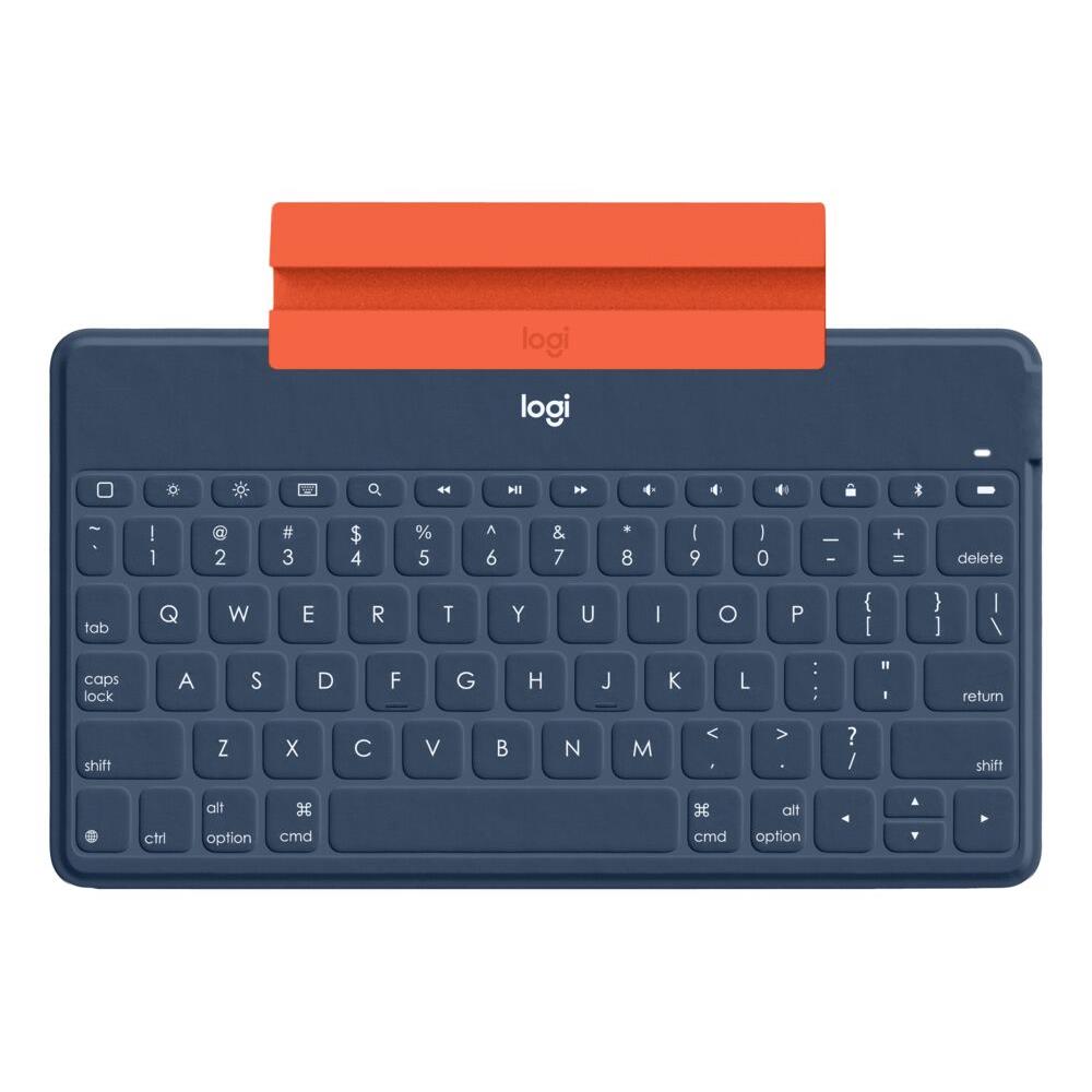 logitech keys-to-go portable bluetooth keyboard (blue)