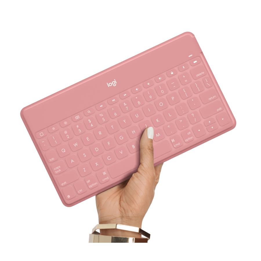 Logitech Keys To Go Portable Bluetooth Keyboard Pink Jb Hi Fi