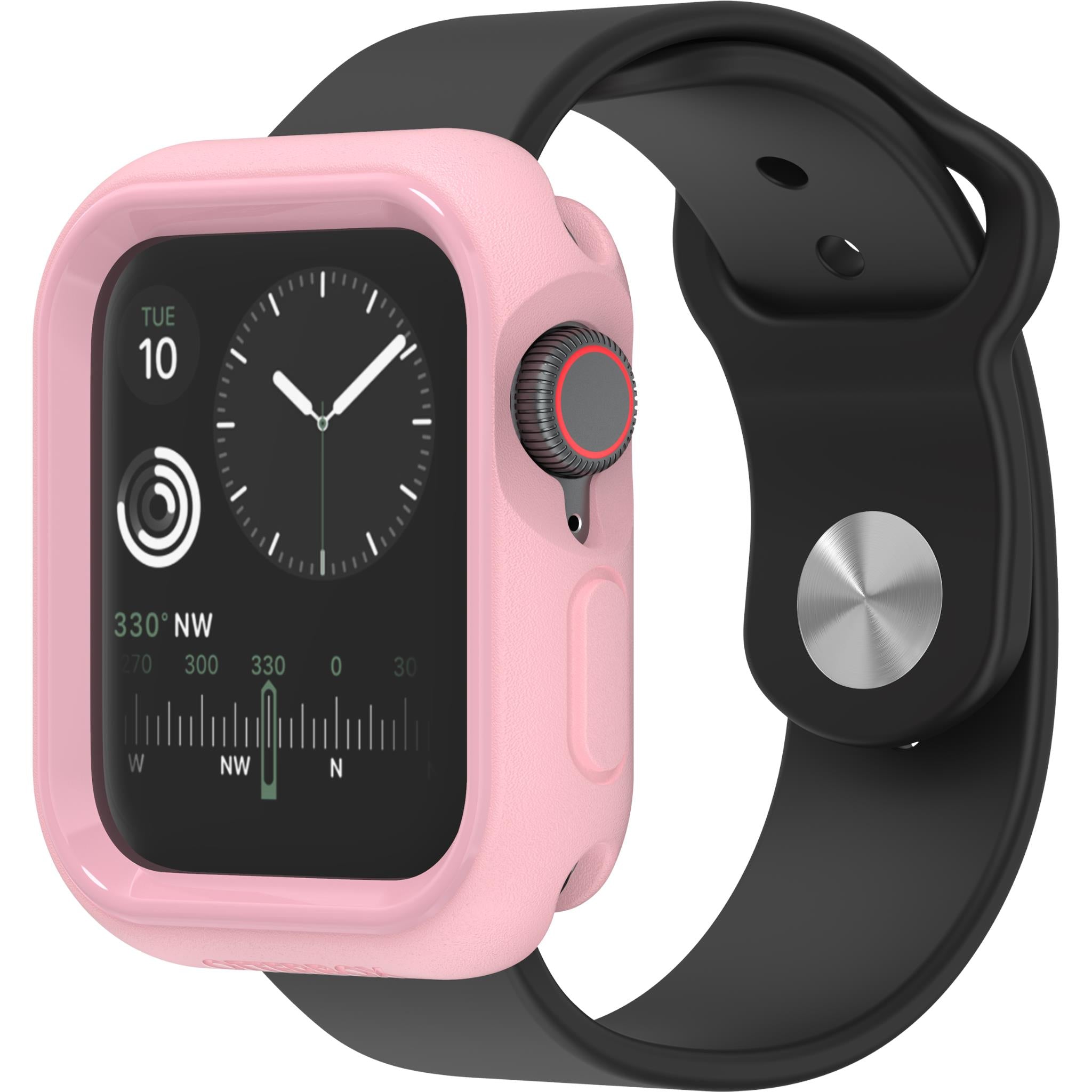ootterbox exo edge case for apple watch series 6/se/5/4 (pink) [40mm]