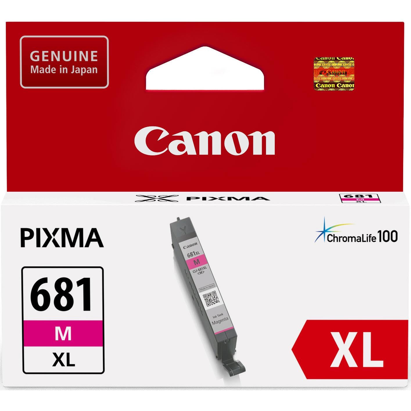 canon pixma ink cartridge cli681xl (magenta)