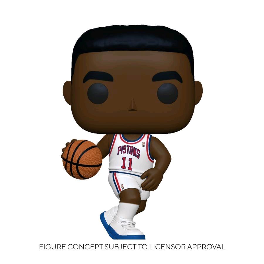 nba: legends - isiah thomas (pistons home) pop! vinyl