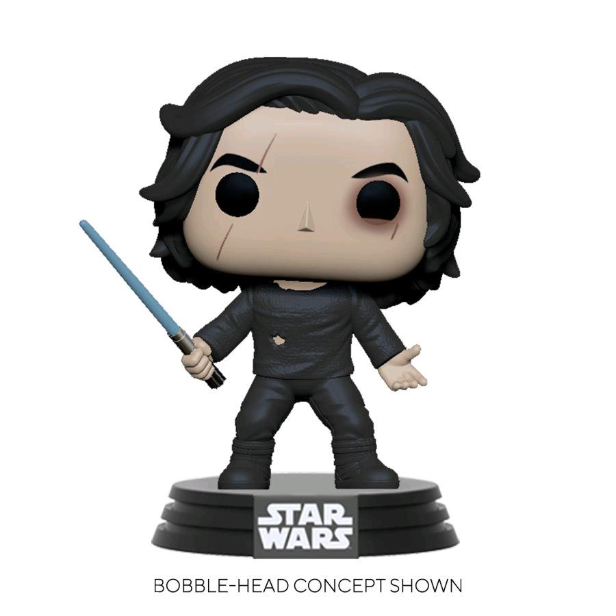 Star Wars Ben Solo W Blue Saber Pop Vinyl Jb Hi Fi