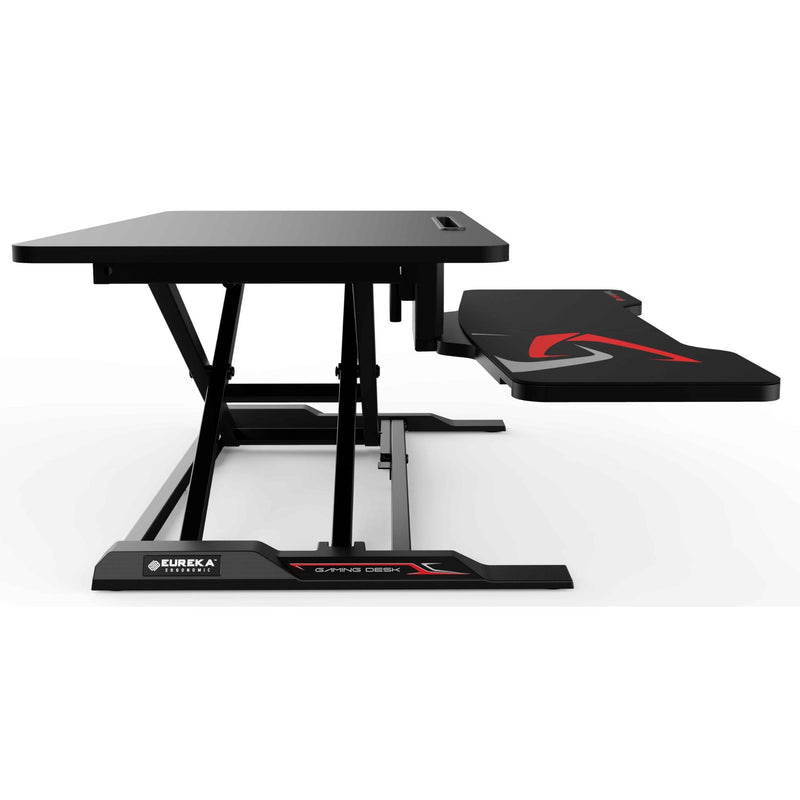 Simple Eureka Ergonomic Height Adjustable Cross-Type Gaming Standing Desk with RGB