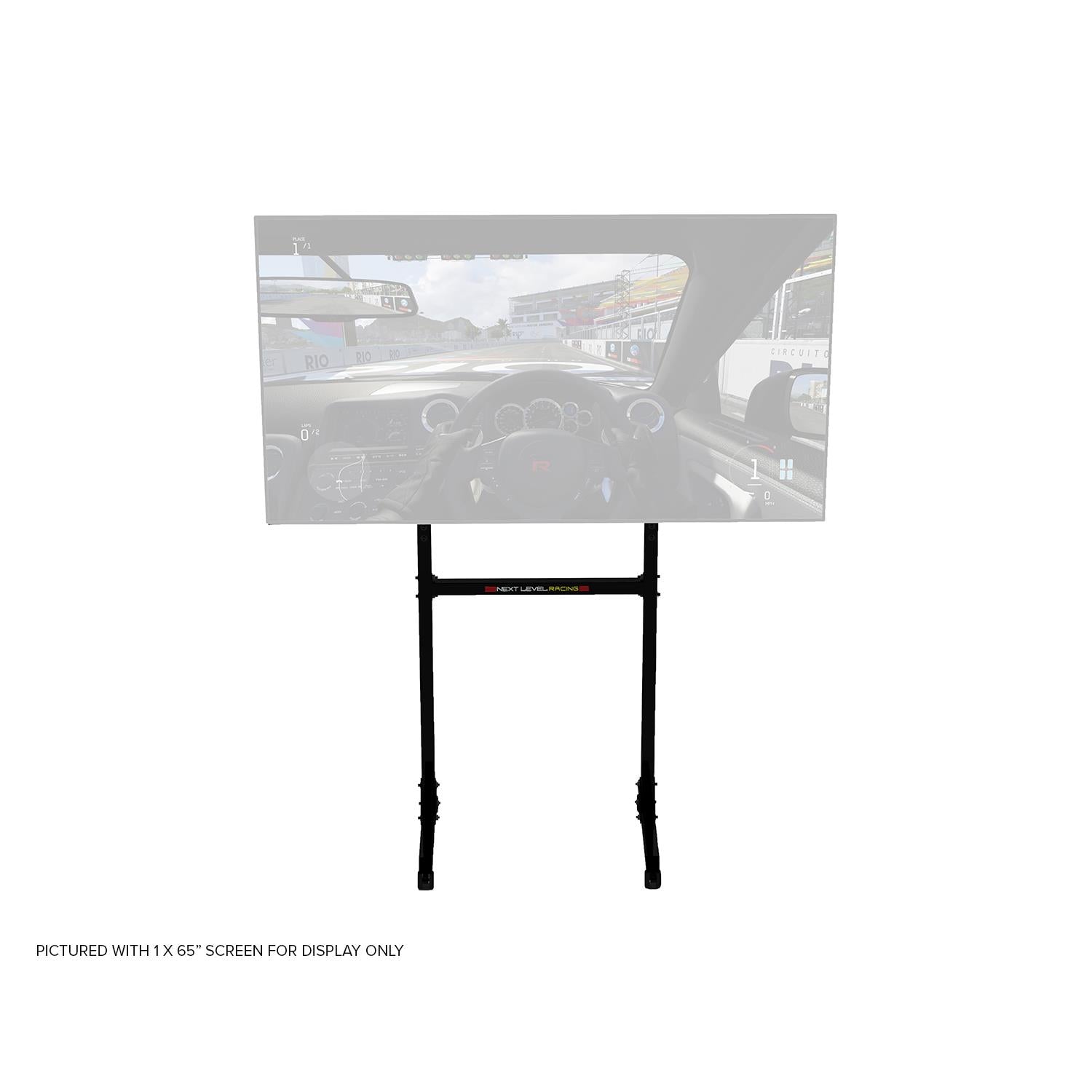 next level racing free standing single monitor stand