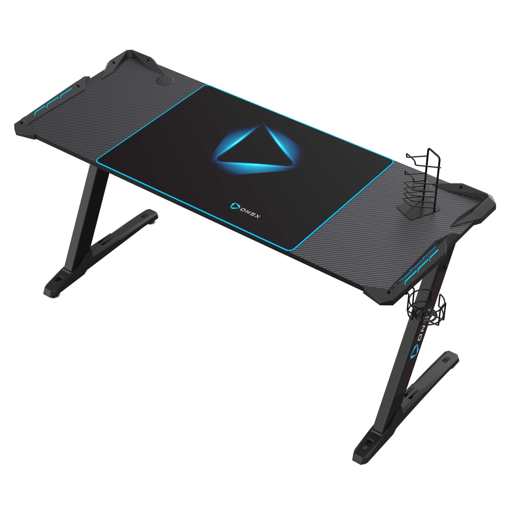 onex gd1600z rgb gaming desk