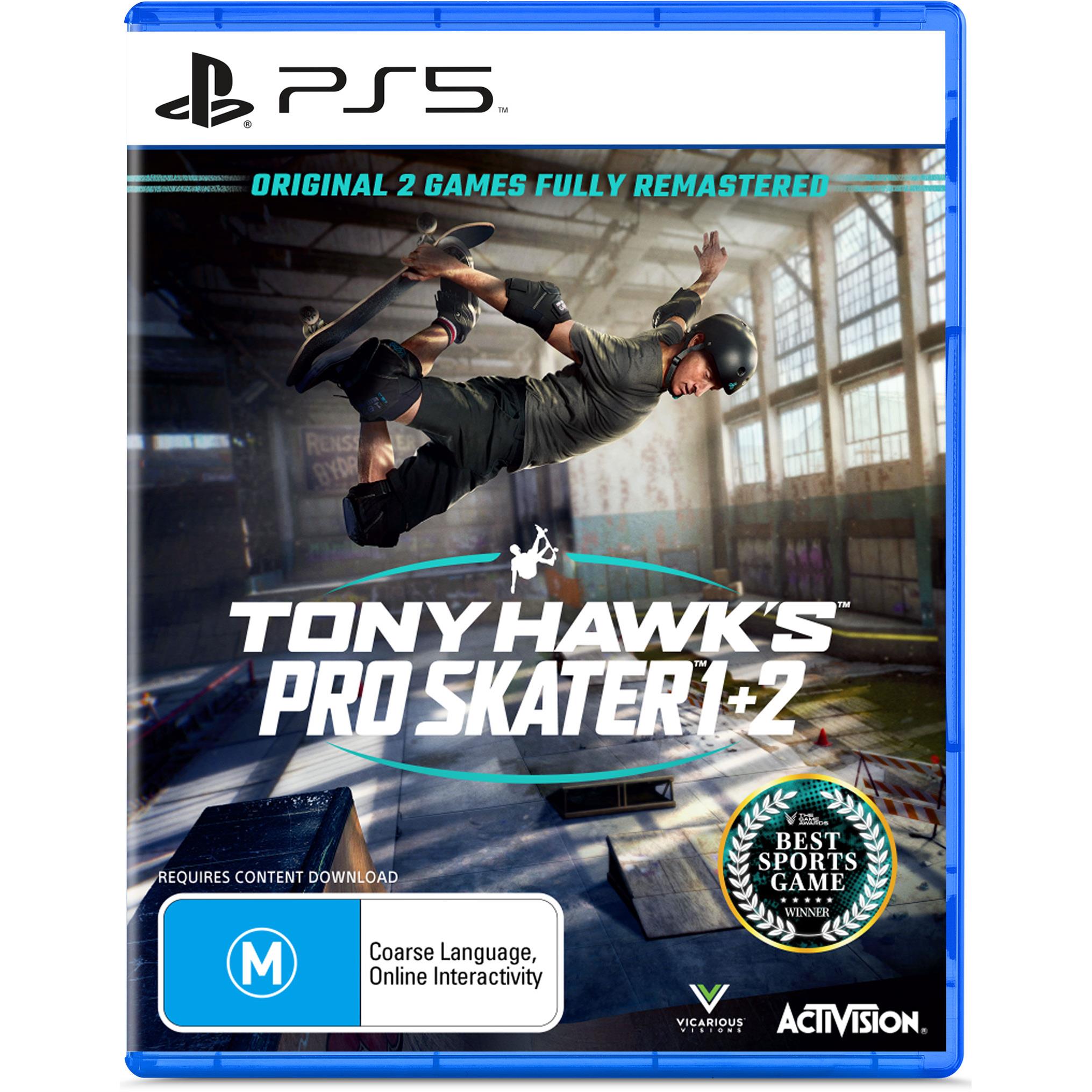 tony hawk's pro skater 1 + 2