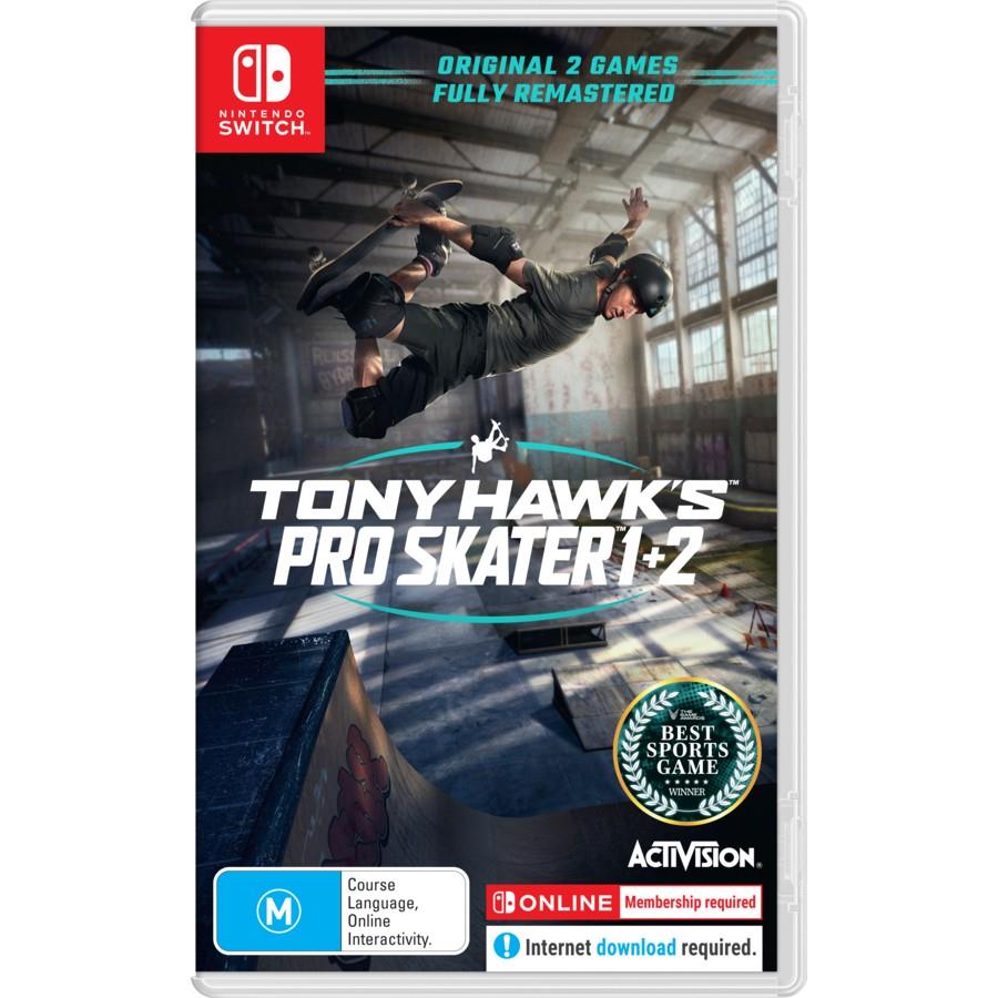 tony hawk's pro skater 1 + 2