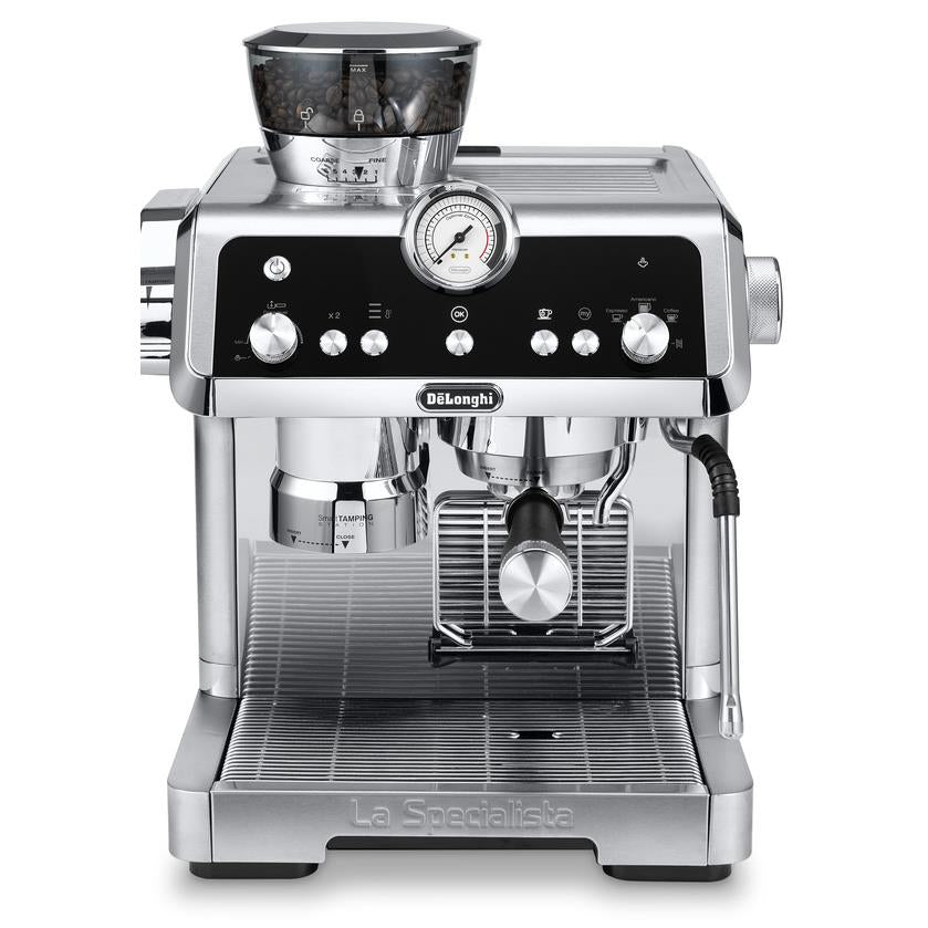 delonghi laspecialista prestigio manual coffee machine (stainless steel)
