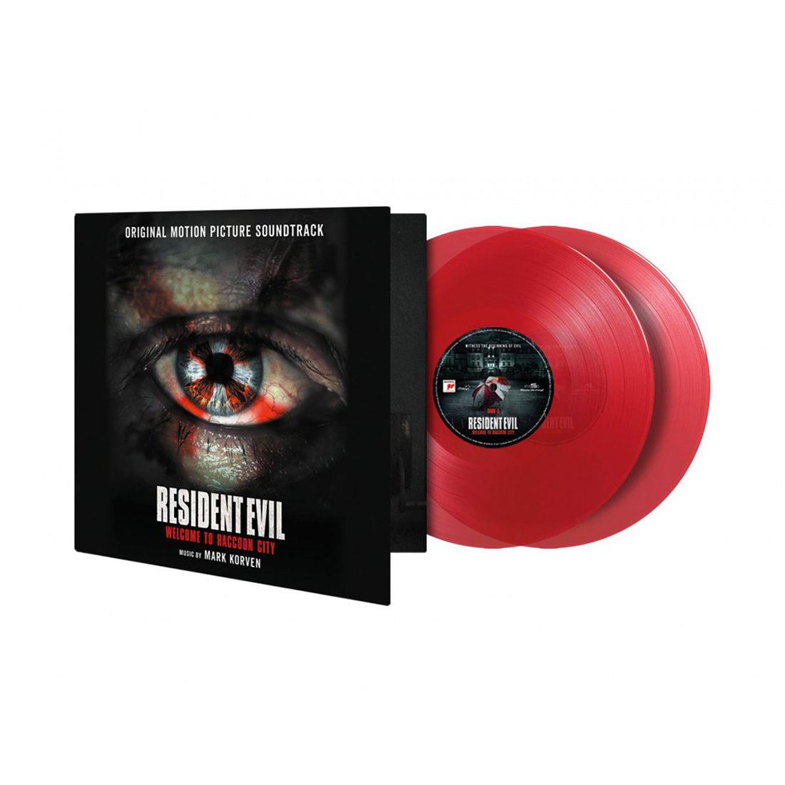 resident evil: welcome to raccoon city (translucent red vinyl)