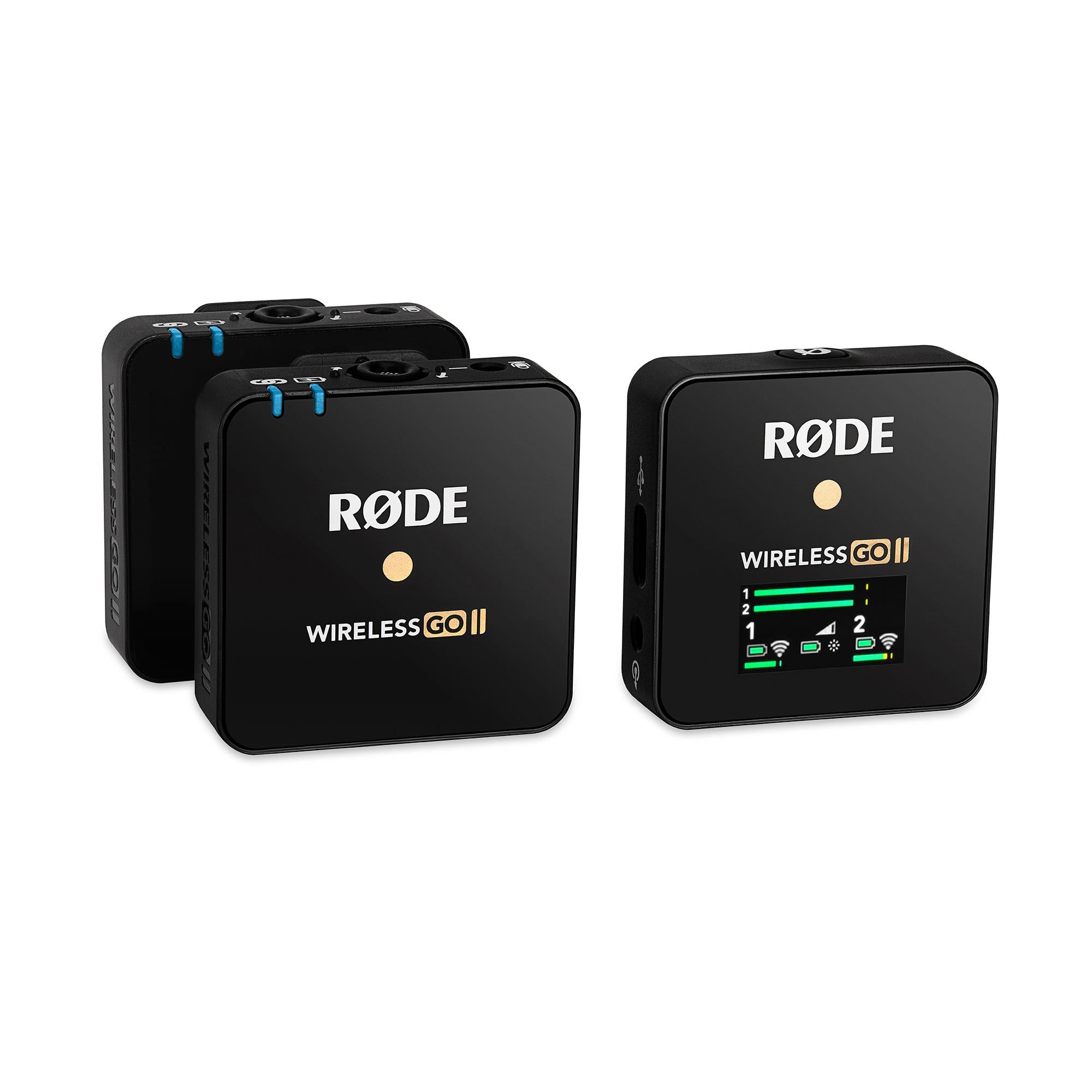 rode wireless go ii dual channel wireless microphone system