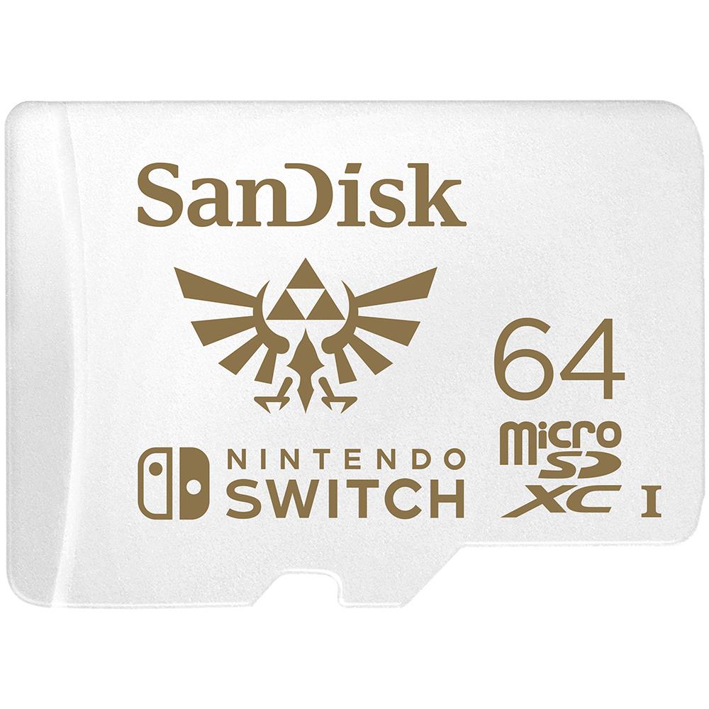 sandisk nintendo switch microsd 64gb memory card