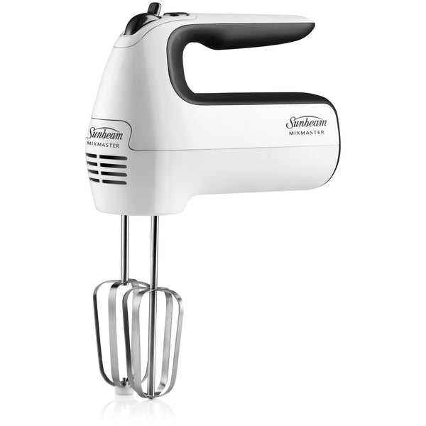 Rae Dunn Electric Hand Mixer, Handheld Mixers for Kitchen, with Beaters and Whisk Attachments for Cooking and Baking, Lightweight Handmix