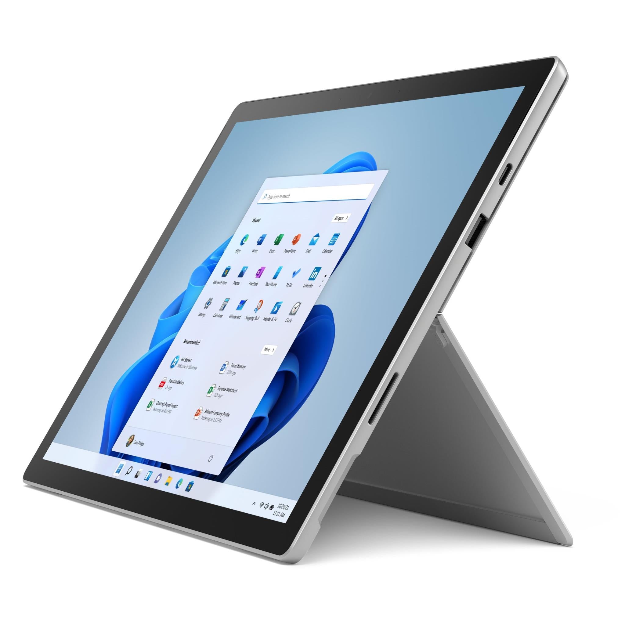 microsoft surface pro 7+  12.3" i5 128gb/8gb (platinum)