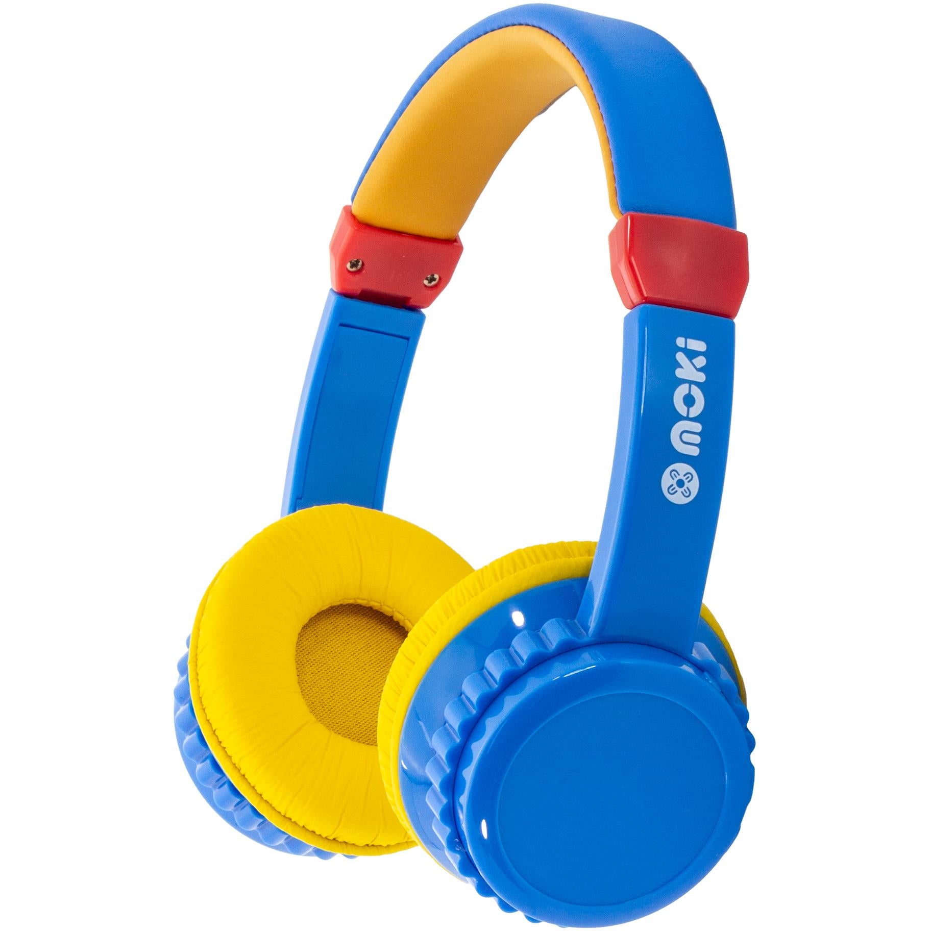 moki play safe bluetooth volume limited kids headphones