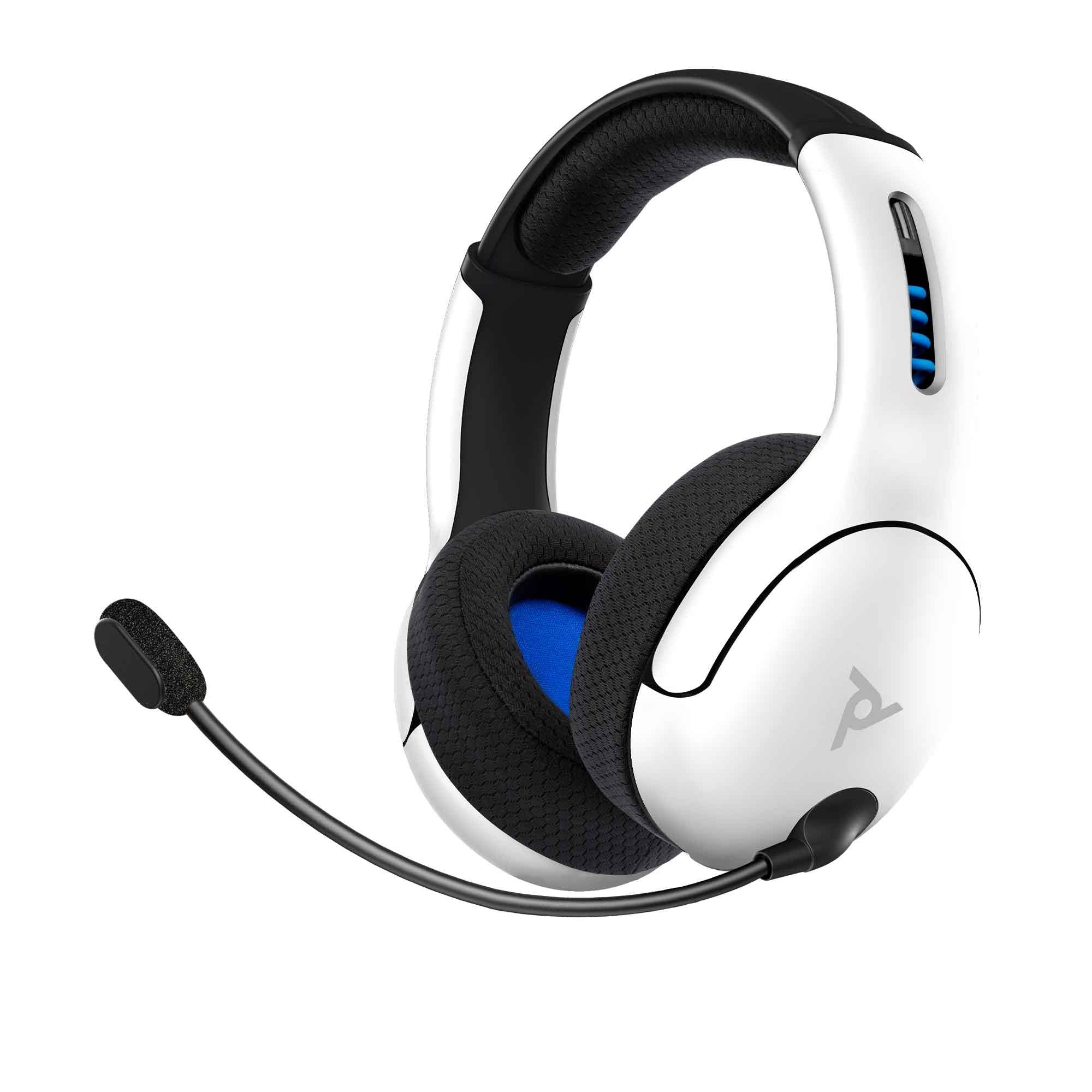 lvl 50 wireless gaming headset for playstation (white)