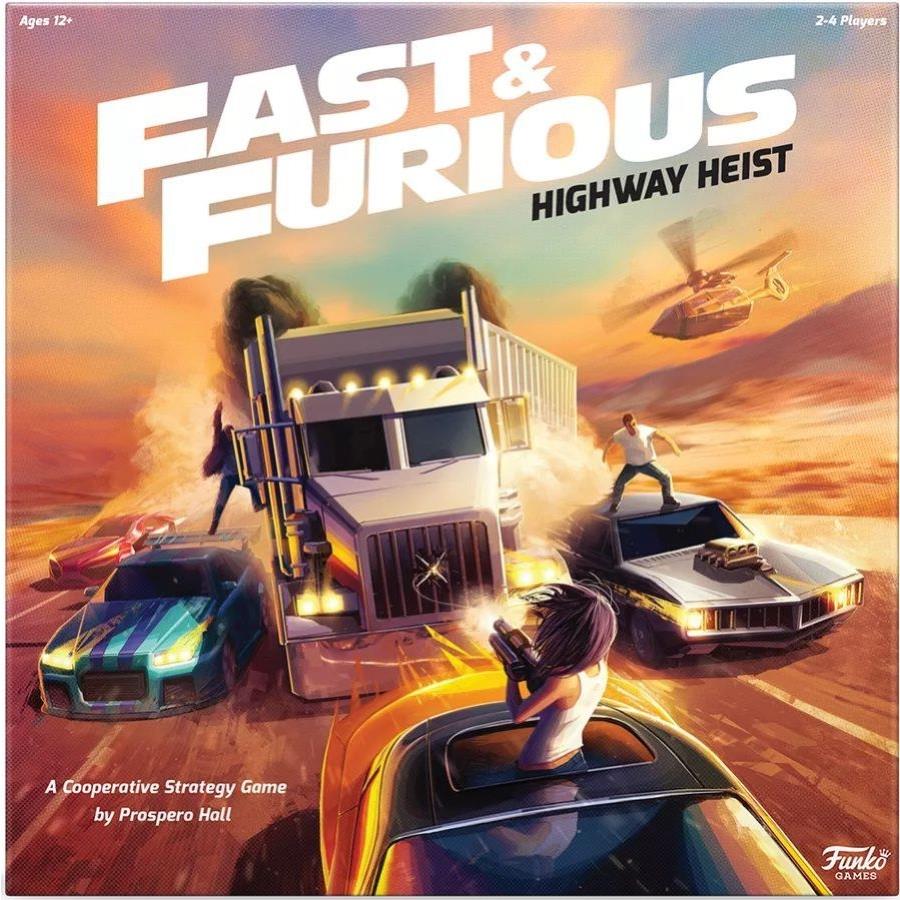 fast & furious - highway heist strategy board game