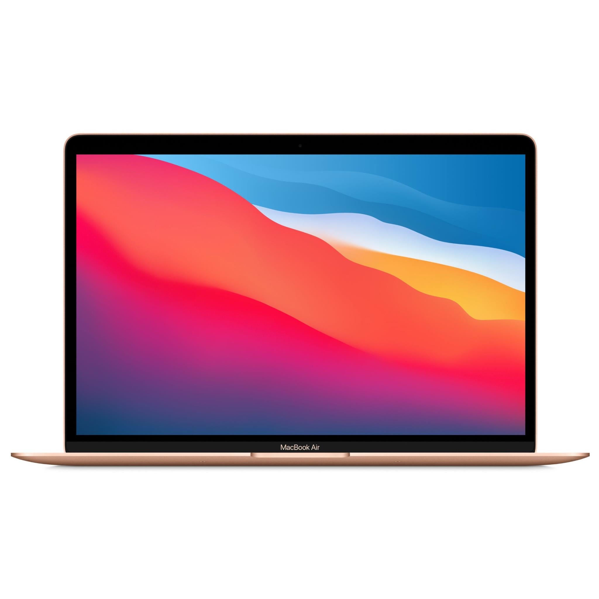 apple macbook air 13-inch with m1 chip, 7-core gpu, 256gb ssd 2020 (gold) [^refurbished]