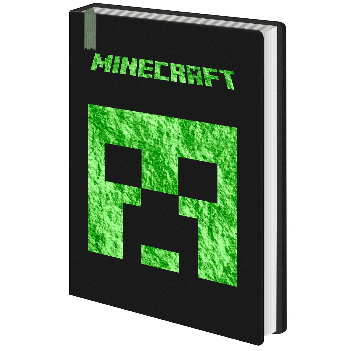 minecraft - creeper (foil) premium notebook