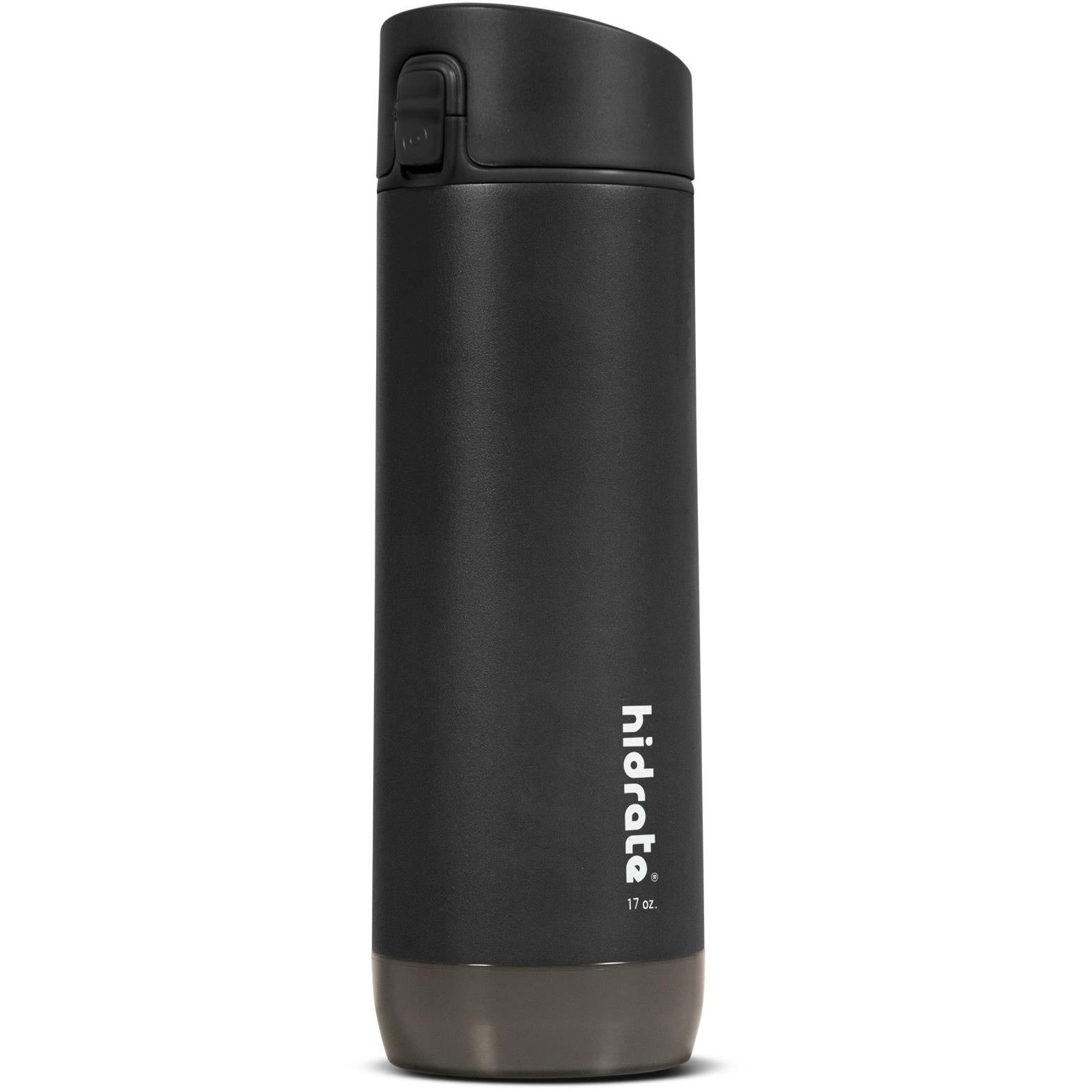 HidrateSpark PRO STEEL - 32 oz. Smart Water Bottle + Bonus Straw