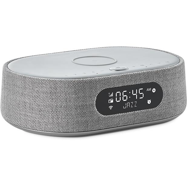 Harman Kardon Citation Oasis Bedside Alarm Speaker (Grey) | JB Hi-Fi
