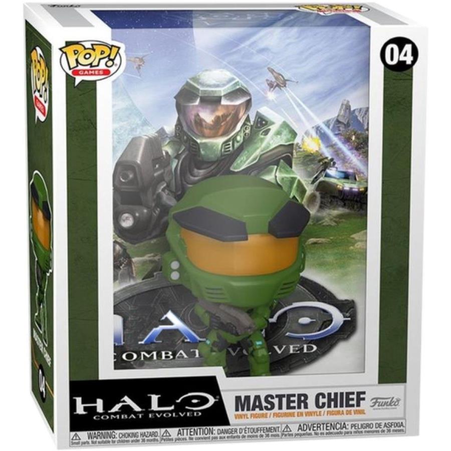 halo - master chief metallic pop! cover