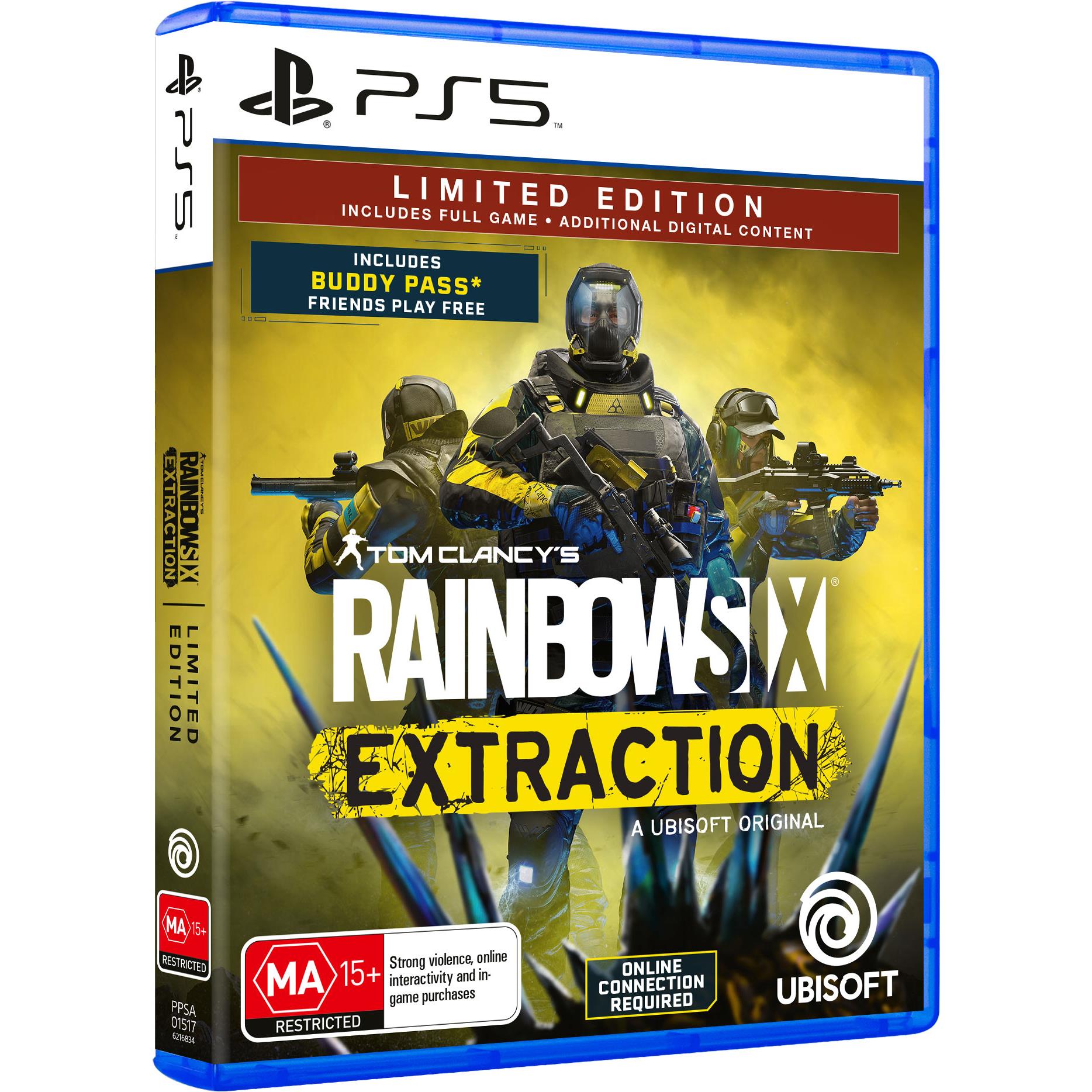 tom clancy's rainbow six extraction limited edition