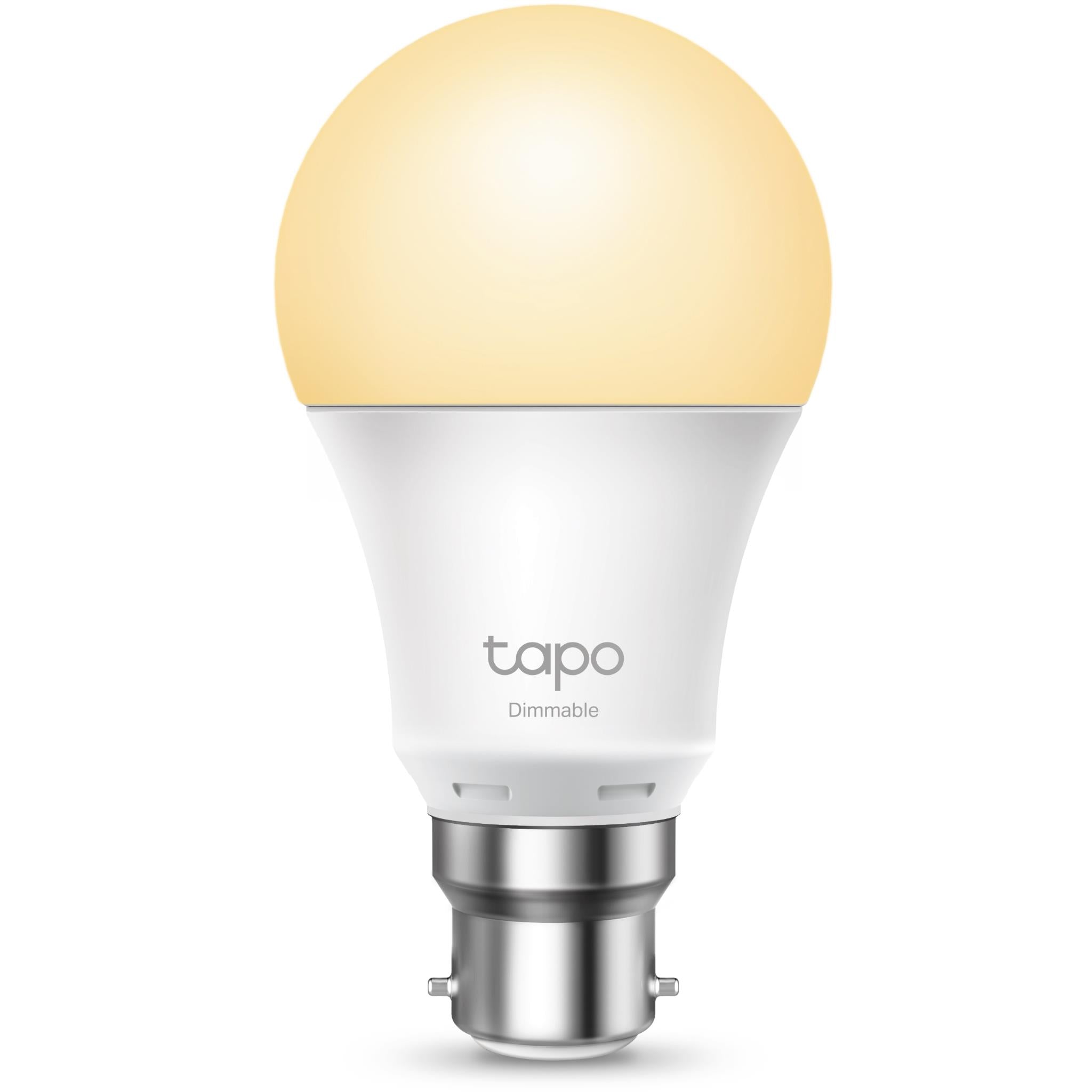 tp-link tapo smart wi-fi white bulb (b22)
