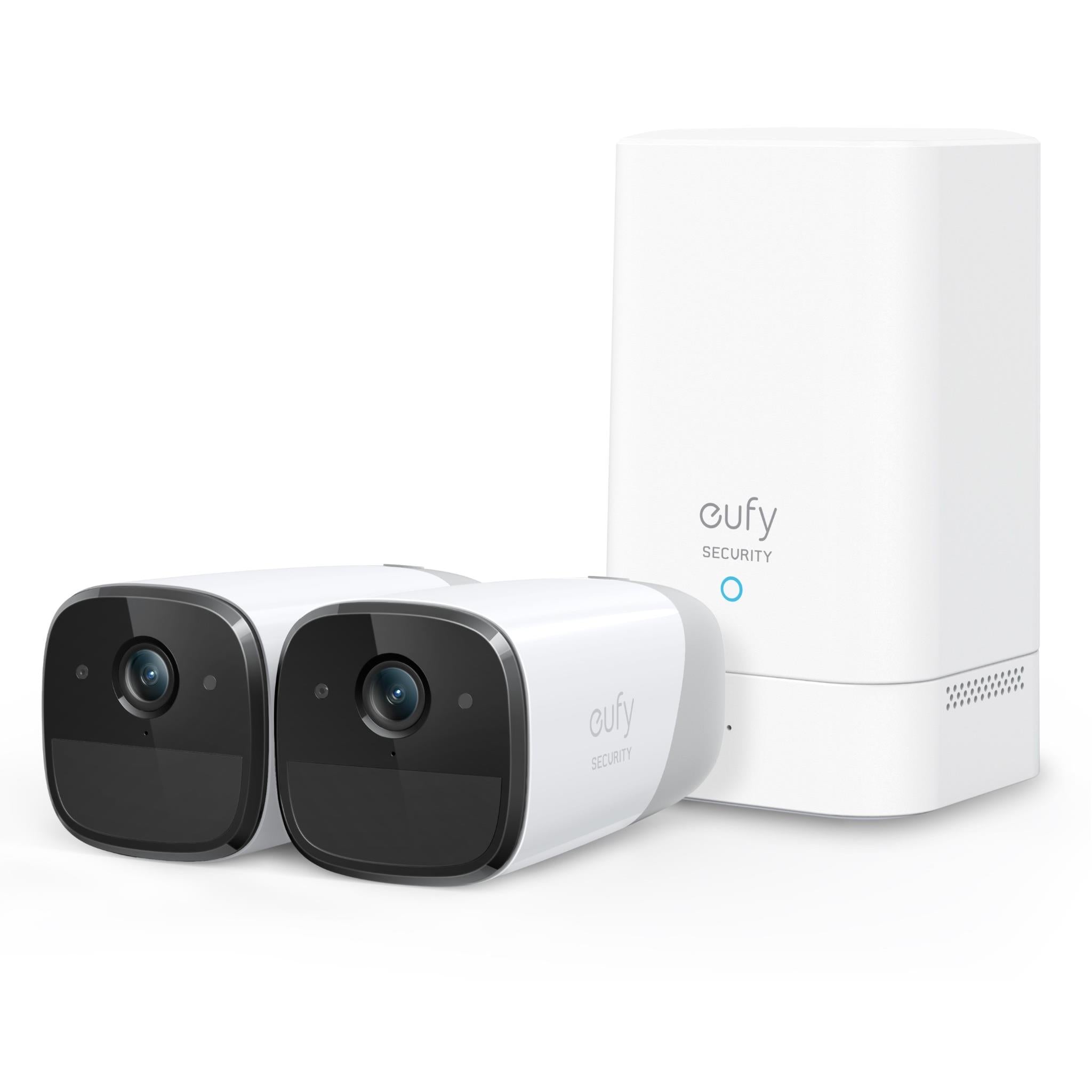 eufy security cam 2 pro 2k wireless home security system (2 pack)