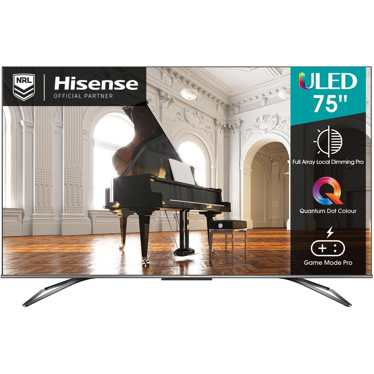 hisense u8g 75" 4k uhd uled smart tv [2021]