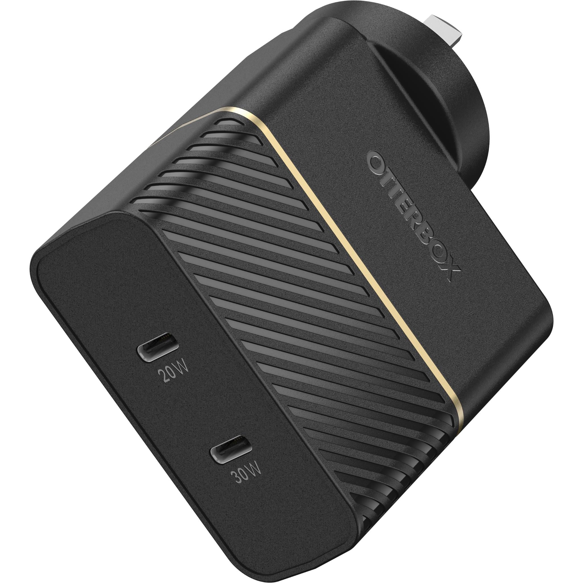 otterbox 50w usb-c fast charge dual port wall charger