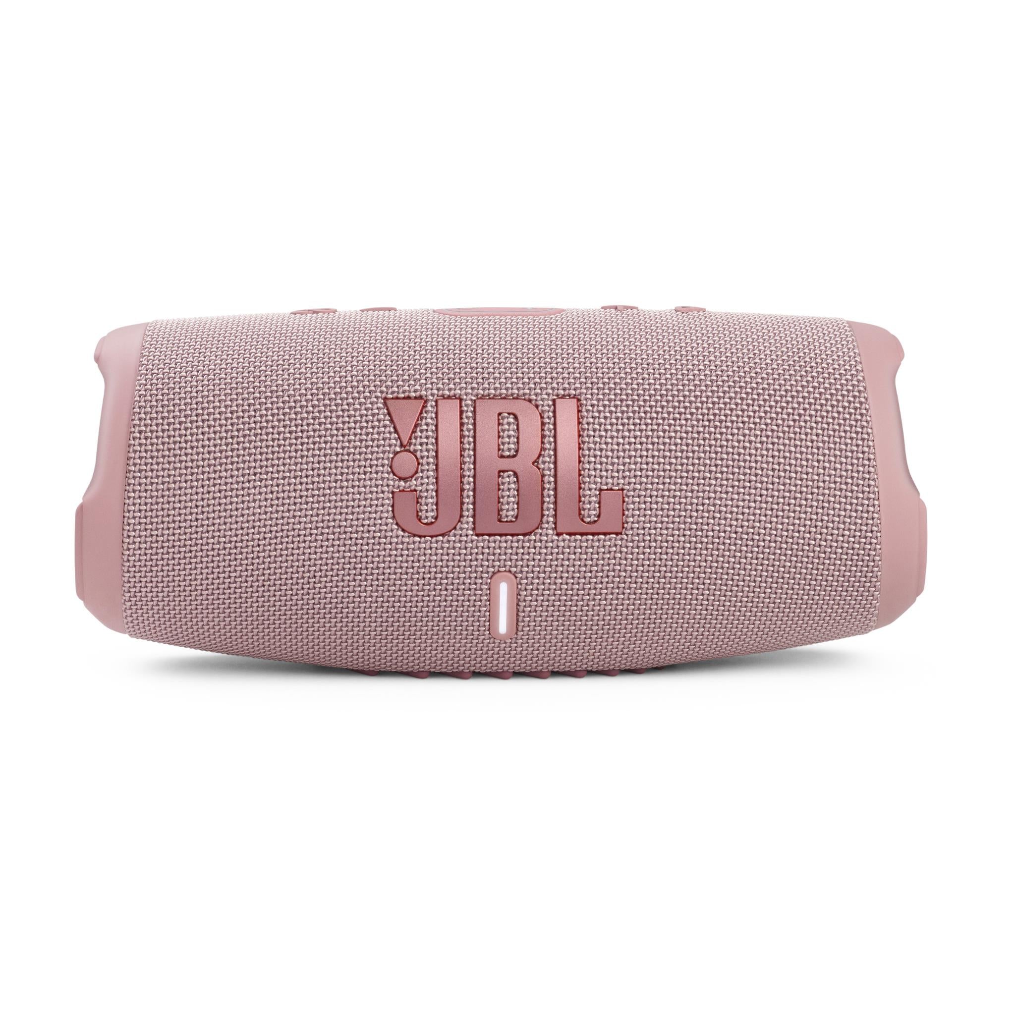 jbl charge 5 bluetooth portable speaker (pink)