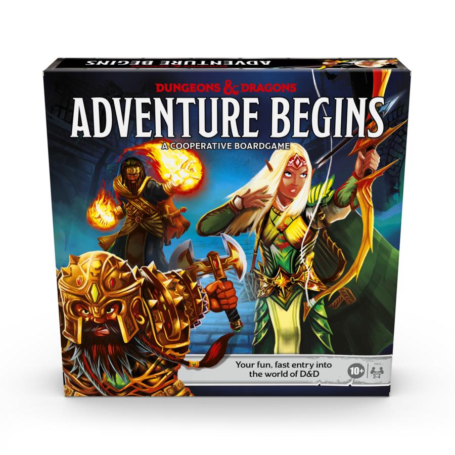 dungeons & dragons - adventure begins board game