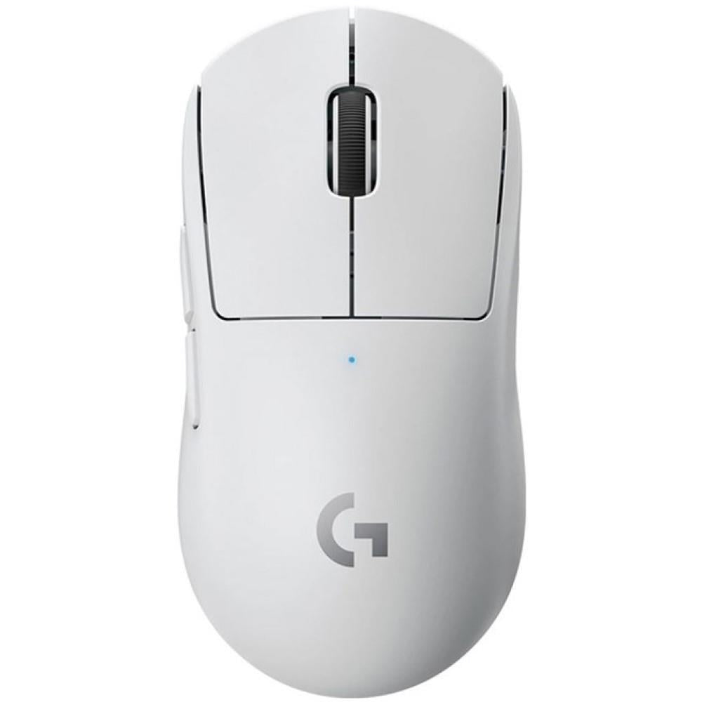 logitech g pro x superlight wireless gaming mouse (white)