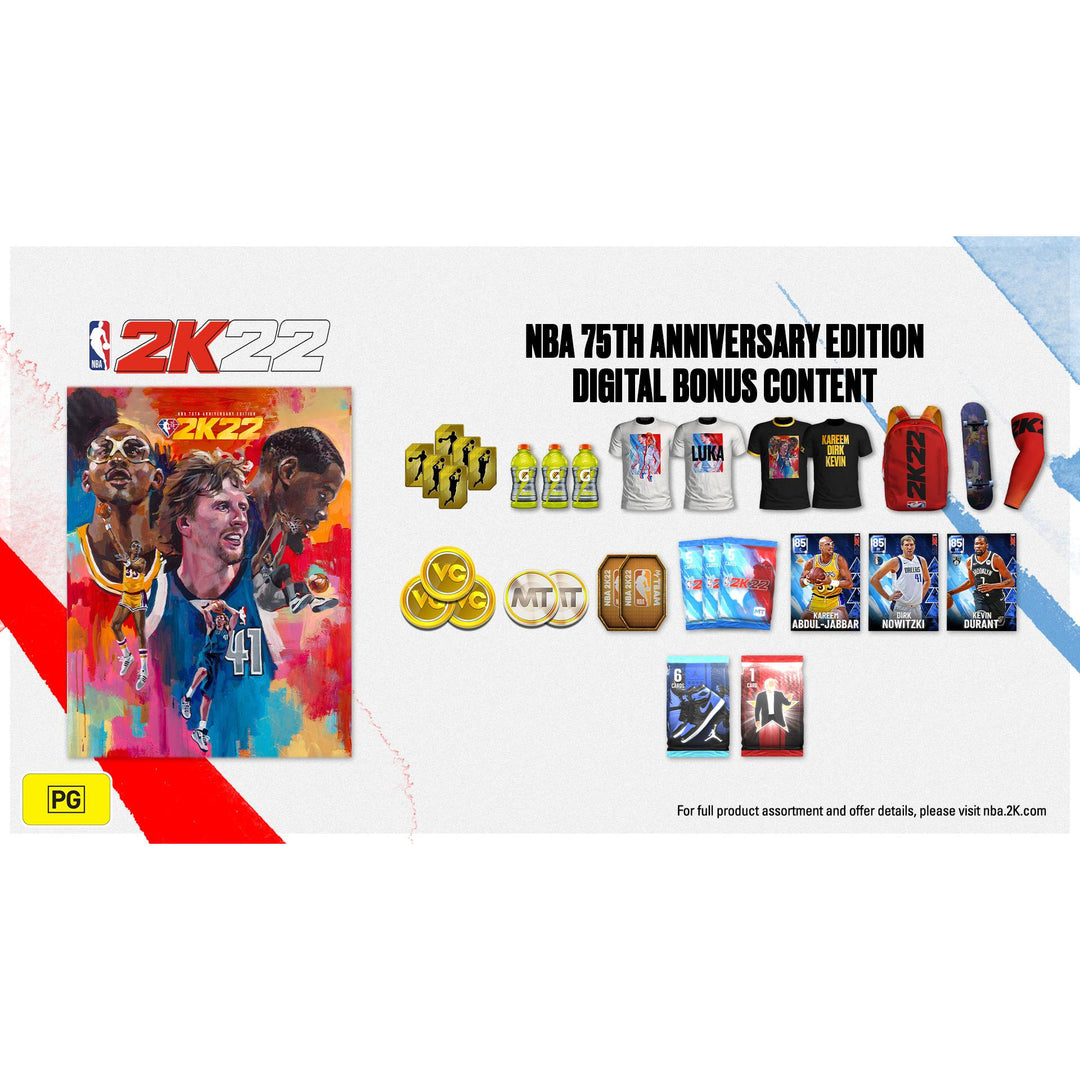 Nba 2k22 75th Anniversary Edition Jb Hi Fi