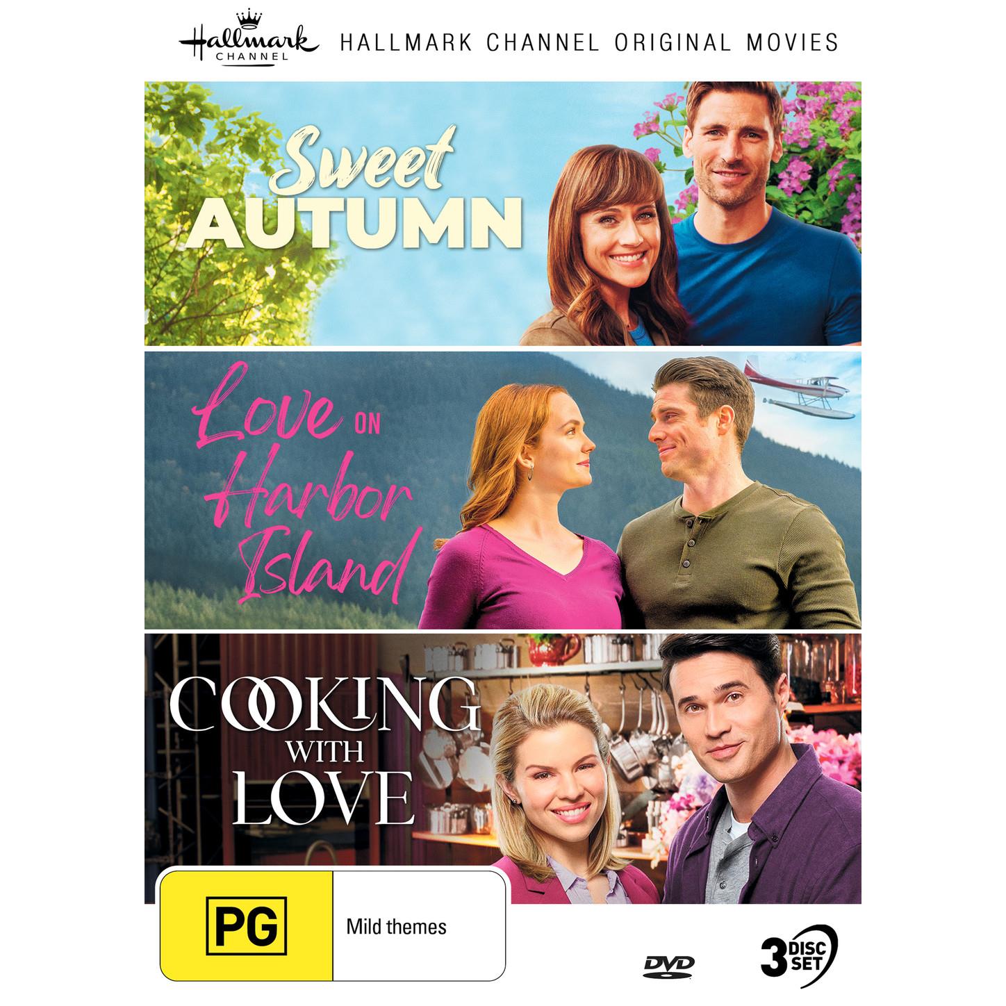 hallmark collection 13: sweet autumn / love on harbor island / cooking with love